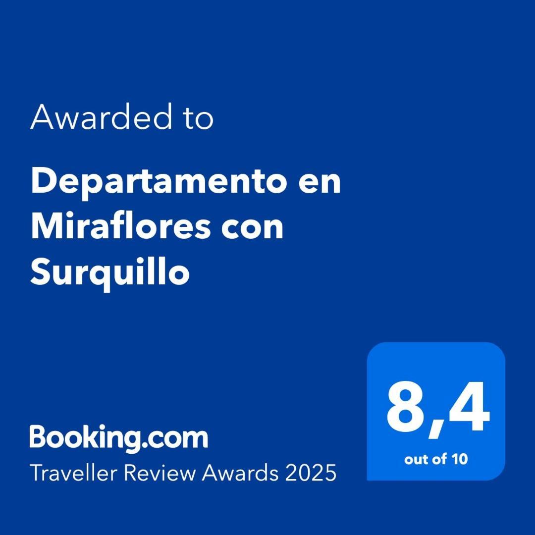 לימה Departamento En Miraflores Con Surquillo מראה חיצוני תמונה